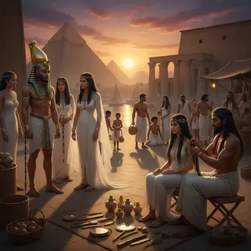 Staroytny Egipt: Fryzury od faraonw po lud, historia i znaczenie